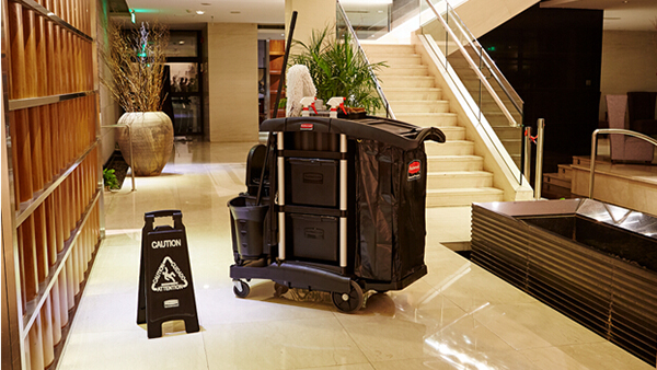 日常保潔開展工作前需認真落實安全須知